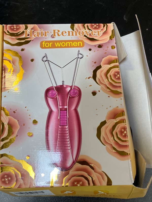 Photo 1 of WAYCOM Ladies Facial Hair Remover Electric Women's Beauty Epilator Facial Threading Hair Removal Shaver Face Massager Pull Faces Delicate Device Depilation -Birthday Christmas Day Present(Purple)