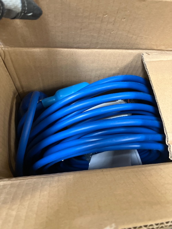 Photo 1 of 9995884-50ft Blue Cable Includes 2 Big Floats, Only Compatible with: S100, Echo, Saturn, Cayman, Nautilus CC, Encore, Protetus DX3, Advantage, Prowler 917, Active 15, T25, Explorer E20, and Solo.