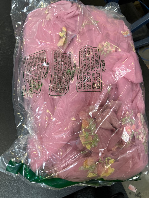 Photo 1 of IMEKIS Fairy Dress Girls: Toddler Butterfly Tulle Kids 5th 6th Birthday Outfit Photoshoot Baby Formal Wedding Guest Tea Party Easter Thanksgiving Pageant Embroidery Dusty Pink Floral 5-6 Years