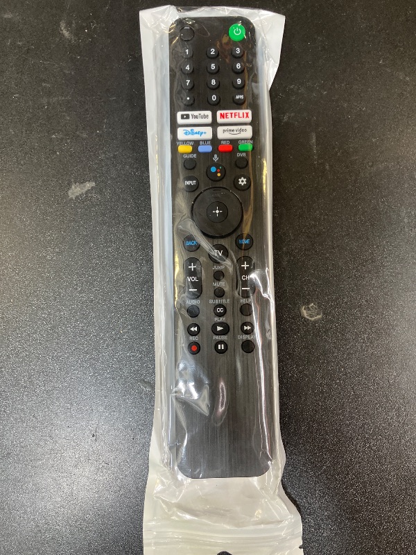 Photo 1 of Voice Remote Replacement for Sony Smart TV Control:Comptible for 2019-2025 Sony Bravia OLED LED 4K 8K UHD,for Android Google TV with Shortcuts YouTube and Dinsey+ etc.