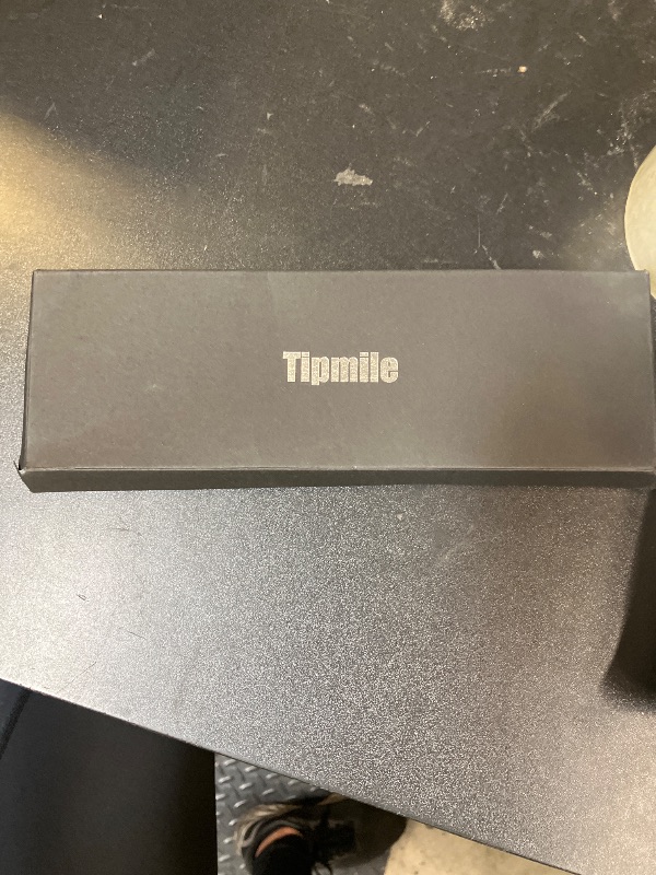 Photo 1 of Tipmile Money Clip Wallet for Men RFID Blocking Minimalist Slim Bifold Front Pocket Wallet, Black Carbon Fiber