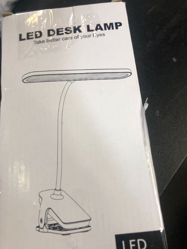 Photo 1 of deaunbr Clip on Light, Reading Lights for Books in Bed, Eye Caring 66 LEDs Book Lights, 4 Brightness & Multiple Color Temperatures LED Desk Lamp Rechargeable Night Lamps for Home, Office and Dorm