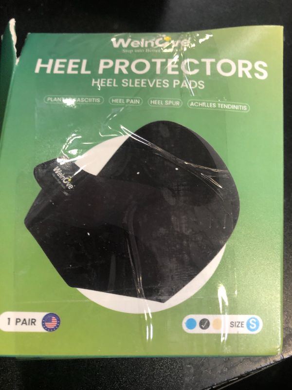 Photo 1 of Plantar Fasciitis Gel Heel Protectors - Welnove Heel Cups for Women Men Heels Spur Pain Relief - Heel Inserts Pads for Achilles Tendonitis Dry Cracked Heel Support Cushion (W 4.5-9 / M 5-8)