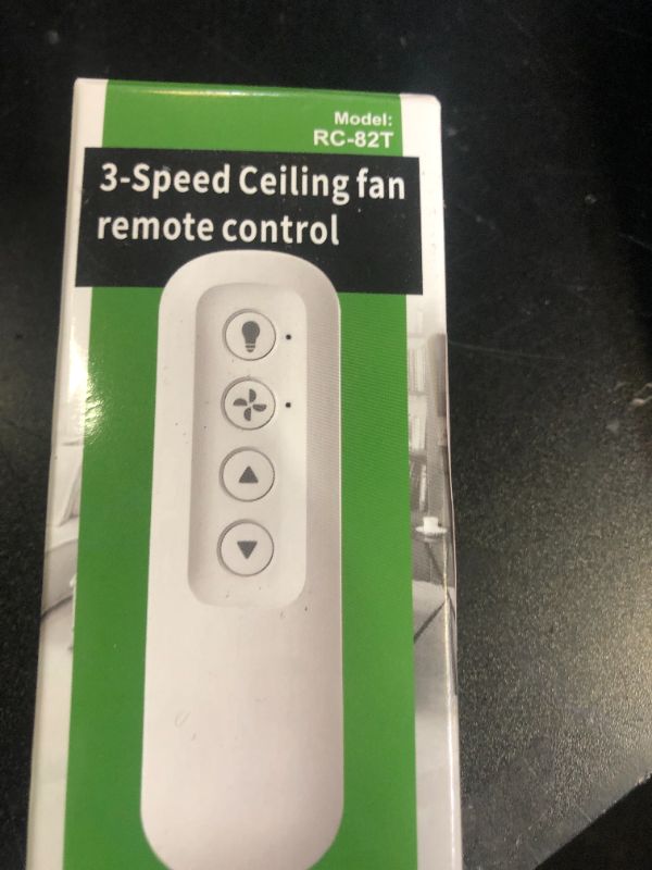 Photo 1 of Prichor 99770 Ceiling Fan Remote Control (Remote ONLY) for Hunter 99770 99392 99813, Universal Remote with 3 Speeds & Light Dimmer