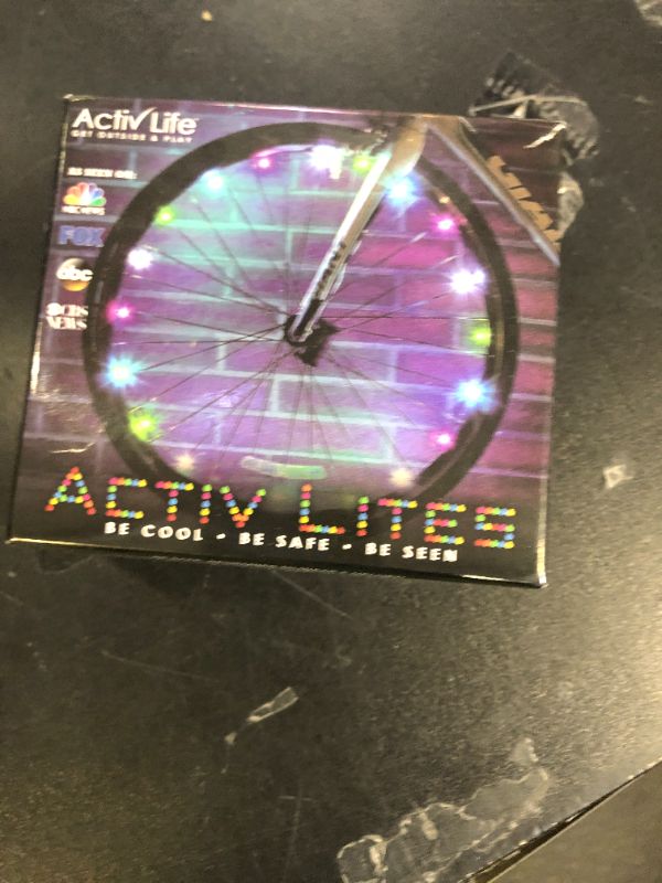 Photo 1 of Activ Life Bike Wheel Lights (2 Tire, Pastel) Top Easter Basket Stuffers for Kids Girls Boys Teen Gifts; Best Spring Break Essentials & Beach Vacation Must Haves; Cool Family Fun Bday Presents