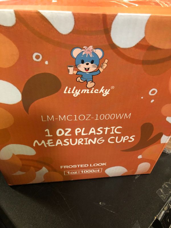 Photo 1 of Lilymicky 1000 Count 1 oz Disposable Medicine Cups, 1 oz Plastic Med Cups For Mixed Pills, Medication Measuring, Resin Mixing
