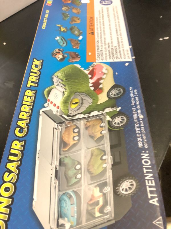 Photo 1 of JOYIN 13 in 1 Dinosaur Toys for Kids 3-5, Dinosaur Truck with 12 Pull Back Cars, Small Cars Set, Birthday Gifts Toys for 3 4 5+ Year Old Boy, Transport Carrier Truck for Toddlers 3-4 Years