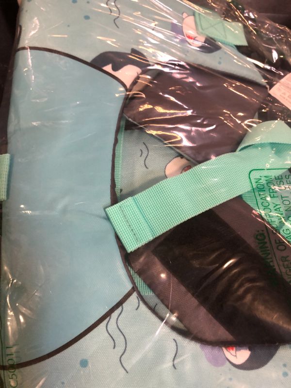 Photo 1 of Bess Bridal Dog Life Jacket - Shark Life Vest for Swimming Boating - Reflective Lifejacket Swimsuit for Small Medium Large Dogs - High Buoyancy Lifesaver Preserver with Rescue Handle, Green Dolphin XL
