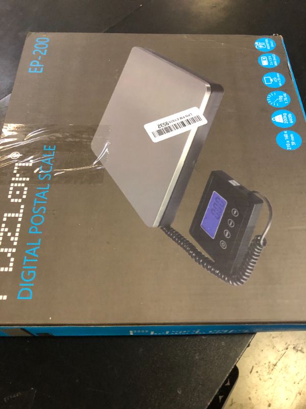 Photo 1 of Fuzion Shipping Scale for Packages Small Business - 440lb x 0.1lb Digital Postal Scale for Packages, Shipping Package Scale, Postage Scale, Postal Scale, Luggage Scale