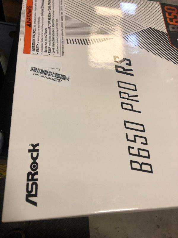 Photo 1 of ASRock B650 PRO RS AMD Ryzen 7000 Series Processors Motherboard