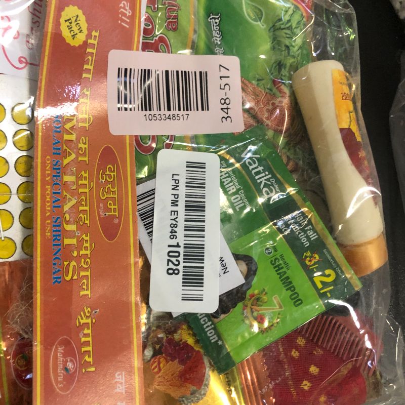Photo 1 of MATA Solah Shingar Pack Durga MATA Navratri Bhent Shringar MATA Suhag Pack Navratra Pooja Durga Puja