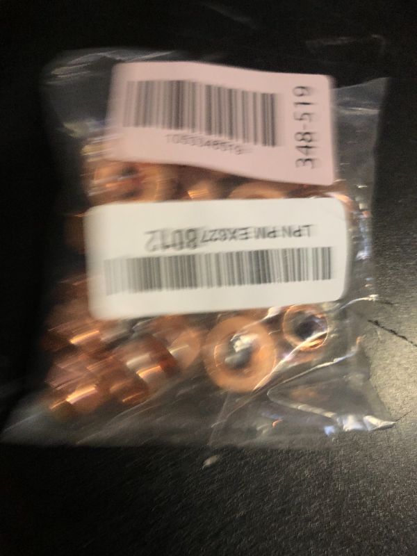 Photo 1 of 20 pcs Exhaust Manifold Nuts Head Stud Nut M10 Hex Copper Self Locking 183017377774 Compatible with BMW. Toyota Honda Accord Civic 90212-SA5-003
