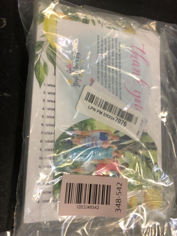 Photo 1 of Your Main Event Prints Lemon Floral Baby Shower Games - BabyQ Bingo, Guest Quest, Who Knows Mommy Best, What's in Your Phone - 25 Games Each, 1 Game Per Side