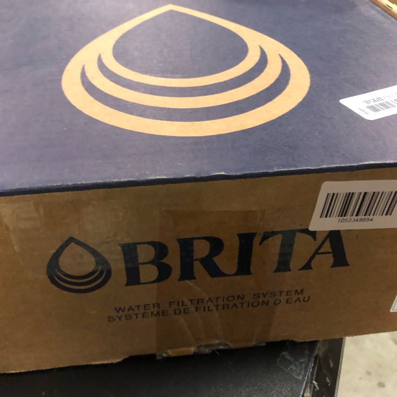Photo 1 of Brita Water Dispenser, UltraMax Elite Filter, Removes 99% of Lead, Includes 1 Filter, 27-Cup Capacity, Black