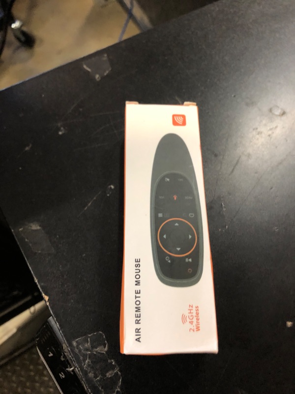 Photo 1 of EASYTONE Air Mouse Remote Control, 2.4 GHz Wireless Voice Remote Control with IR Learning, Wireless Connection via USB Receiver Air Mouse for PC Android TV Box Laptop Projector Windows Android Mac OS