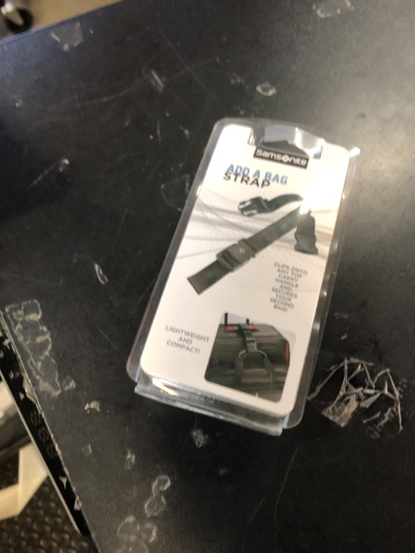 Photo 1 of Samsonite Add-a-bag Strap, Black, One Size  