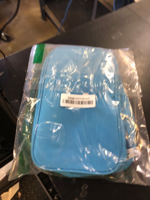 Photo 1 of TOPASION Portable Empty First Aid Kit Bag, Travel Medicine Pouch, Small Medical Bag (Blue)