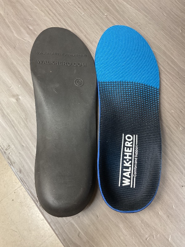 Photo 1 of Plantar Fasciitis Insoles for Men Women - Orthotics Inserts, Shoe Insoles Arch Support Flat Feet Inserts Work Boot Insoles for Standing All Day (Mens 6 - 6.5| Womens 8 - 8.5