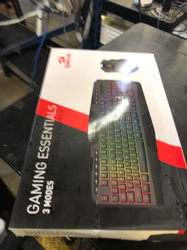 Photo 1 of Redragon S101M-KS Gaming Keyboard and Mouse Wireless with Tri-Mode, RGB Keyboard and 4800 DPI Gaming Mouse, 10 Independent Multimedia Keys for Wins, PC, Computer, Wireless S101 Ideal for Gamer