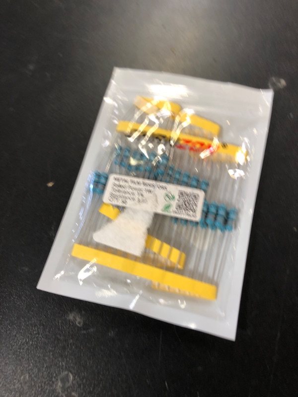 Photo 1 of Chanzon 50pcs 1W 3.3? ohm Metal Film Fixed Resistor 0.01 ±1% Tolerance 3.3 R MF Through Hole Resistors Current Limiting Rohs Certificated
