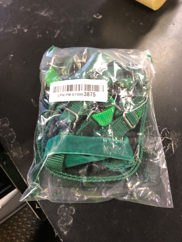 Photo 1 of 2 Hounds Design Freedom No Pull Dog Harness, Adjustable Harness and Leash Set, Easy Walking & Comfortable Control, Fits Small, Medium & Large Dogs, Solid Colors, Made in USA, 5/8" SM, Kelly Green