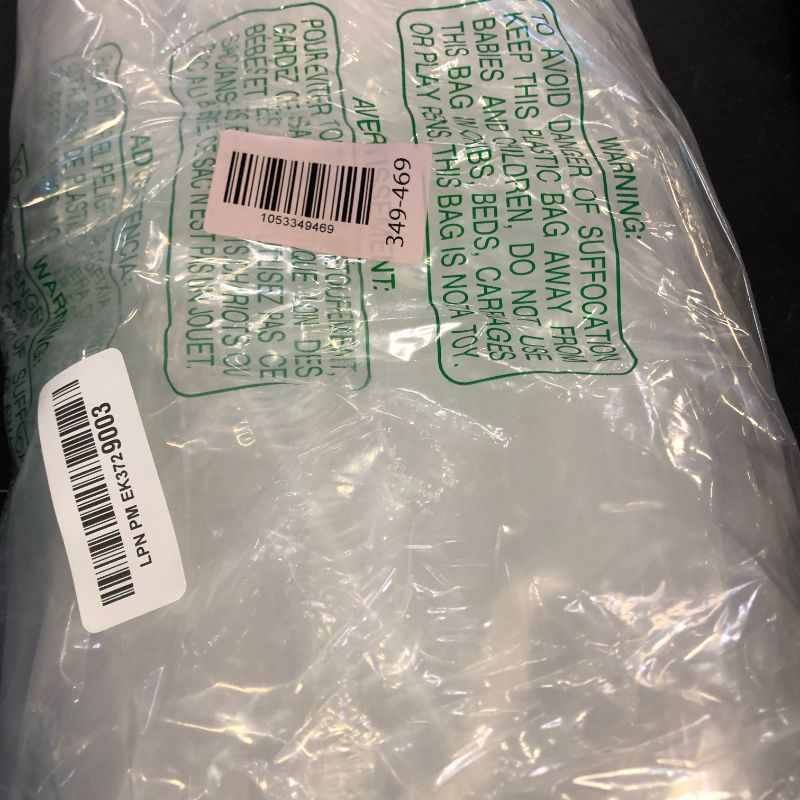 Photo 1 of GPI Pack of 100, 14" x 20" Clear Plastic RECLOSABLE Zip Bags - Bulk 2 mil Thick Strong & Durable Poly Baggies with Resealable Zip Top Lock for Travel, Storage, Packaging & Shipping