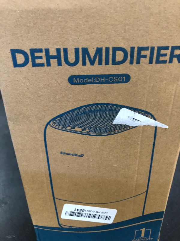 Photo 1 of Dehumidifier,TABYIK 35 OZ Small Dehumidifiers for Room for Home, Quiet with Auto Shut Off, Dehumidifiers for Bedroom (280 sq. ft), Bathroom, RV, Closet