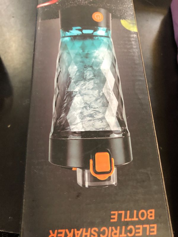 Photo 1 of Electric Protein Shaker Bottle, USB Rechargeable Mixing Cup, Water Drink Mixer Portable Bottles for Gym Sport, BPA-Free Tritan, 22oz