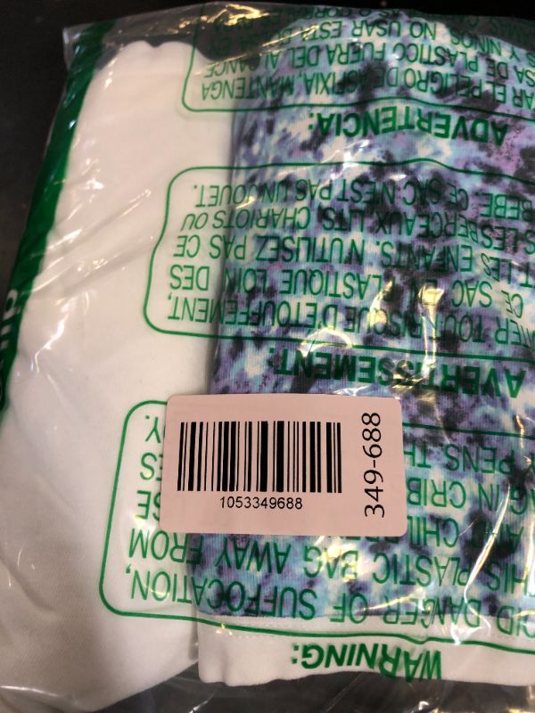 Photo 1 of Hanes Big Brief Underwear, Stretch Cotton Panties for Girls, Assorted, 12-Pack, White, Purple, Blue, Grey, Floral Print, Dot Print, Tie-dye Print