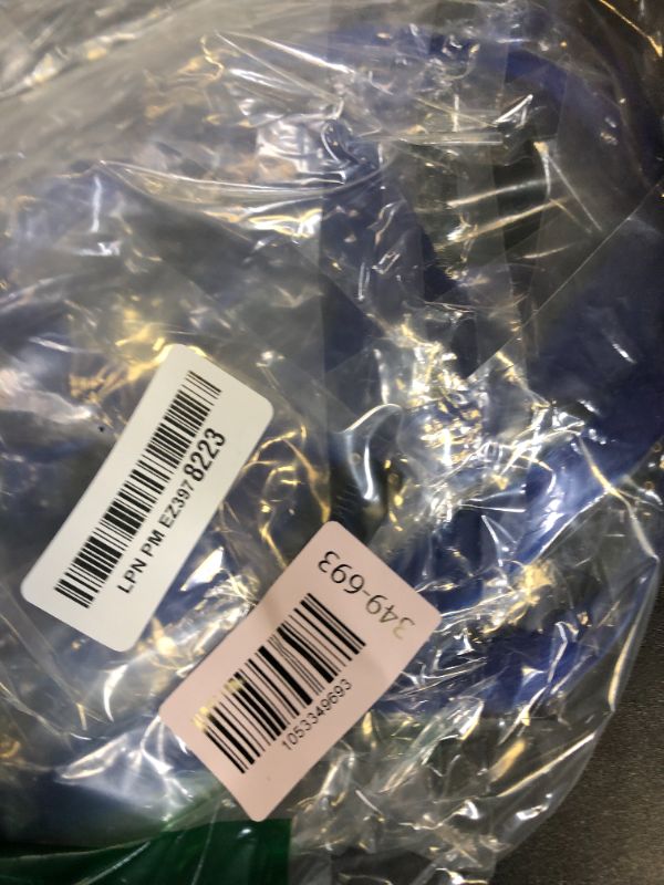 Photo 1 of 12 PCS Blue Hair Extensions Clip in, Colored Party Highlights Extension for Kids Girls Synthetic Hairpiece Straight 22 inch