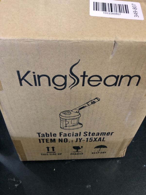 Photo 1 of Kingsteam Facial Steamer - Ozone Steamer with Extendable Arm - Professional Nano Ionic Facial Steamer for Deep Cleaning - Portable for Personal Care Use at Home or Salon