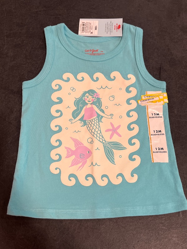 Photo 1 of 12M Girls Tank Tops 
