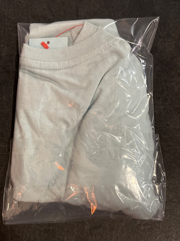 View 3 of (M) Boys' Short Sleeve T-Shirt - Cat & Jack™ Blue M: Crew Neck, Pullover, Jersey Fabric
