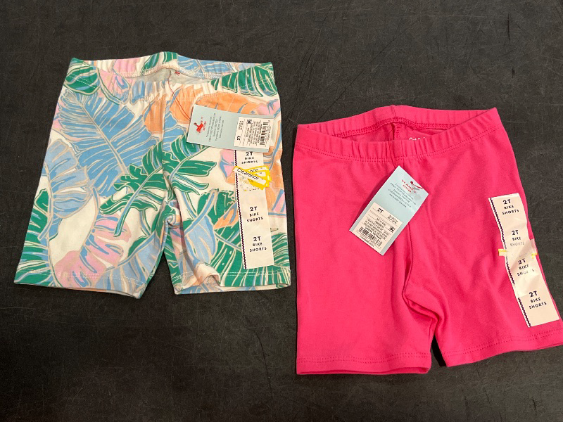Photo 1 of 2T Girls Biker Shorts 