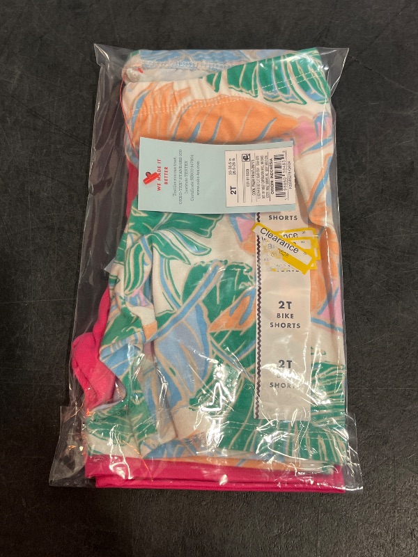 Photo 1 of 2T Girls Biker Shorts 