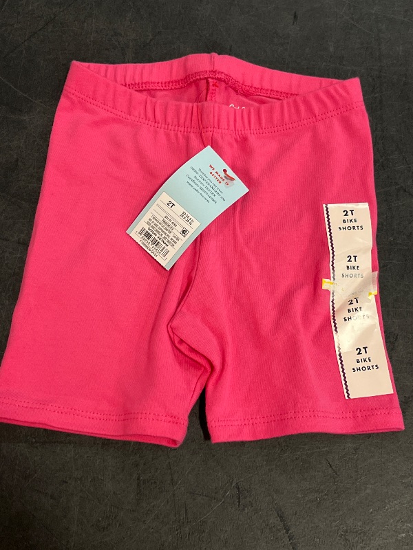 Photo 1 of 2T Girls Biker Shorts 