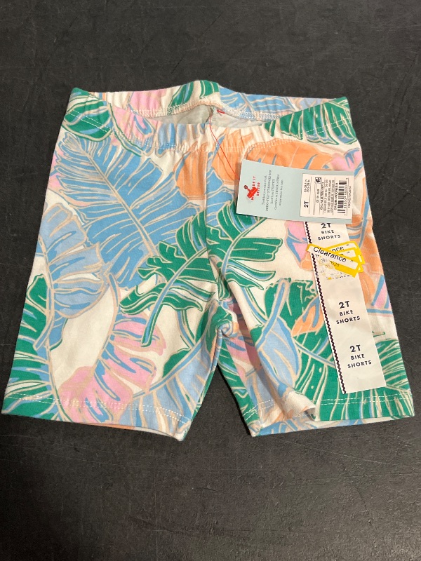 Photo 1 of 2T Girls Biker Shorts 