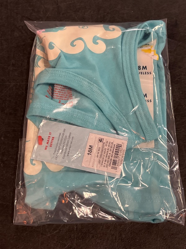 Photo 1 of 18M Toddler Girls' 'Mermaid' Graphic Tank Top - Shirt - Cat & Jack™ Turquoise Blue 18M
