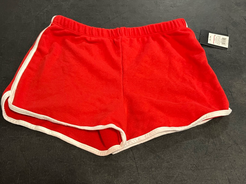 Photo 1 of (XL) Girls' French Terry Dolphin Shorts - Art Class™ Orange Red XL