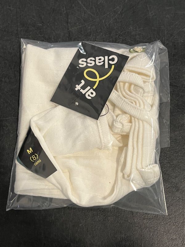 Photo 1 of (M) Girls' Pointelle Cami - Art Class™ White M
