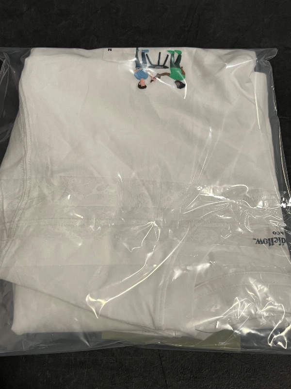 Photo 1 of (M) Men's Embroidered T-Shirt - Goodfellow & Co™ Chalk White M
