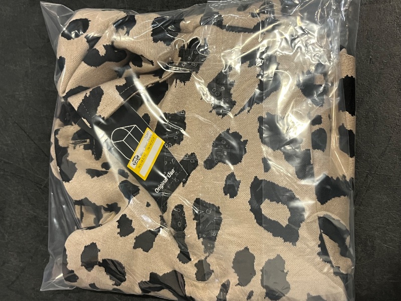 Photo 1 of (S) Men's Short Sleeve Shirt - Original Use™ Cream Leopard Print S