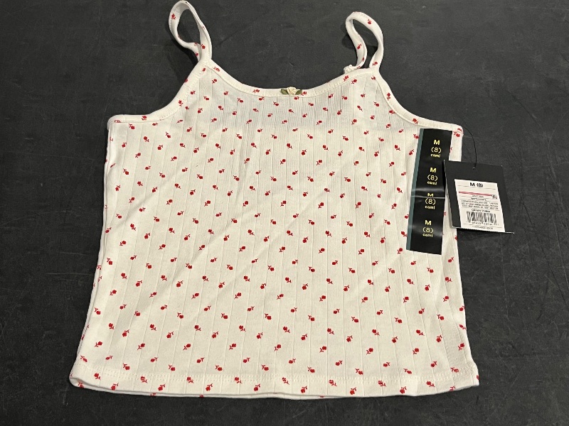 Photo 1 of (M) Girls' Pointelle Cami - Art Class™ Off-White M

