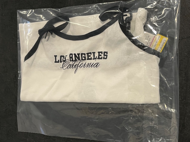 Photo 1 of (M) Girls' Graphic Cami - Art Class™ White M