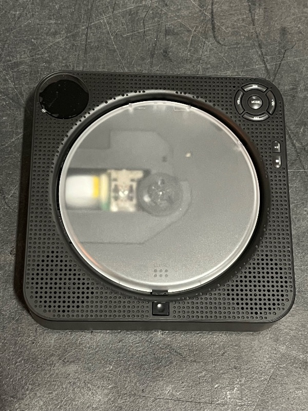 Photo 1 of *BLACK* CD Player for Home, CD Player Portable with Speakers, Bluetooth CD Music Player with Remote Control, Dust Cover, Support FM Radio, AUX in Cable&USB,Repeat
