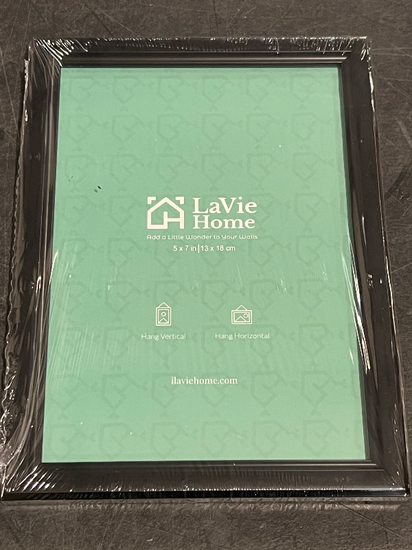 View 2 of LaVie Home 4x6 Picture Frames (12 Pack, Black) Simple Designed Photo Frame with High Definition Glass for Wall Mount & Table Top Display, Set of 12 Classic Collection
