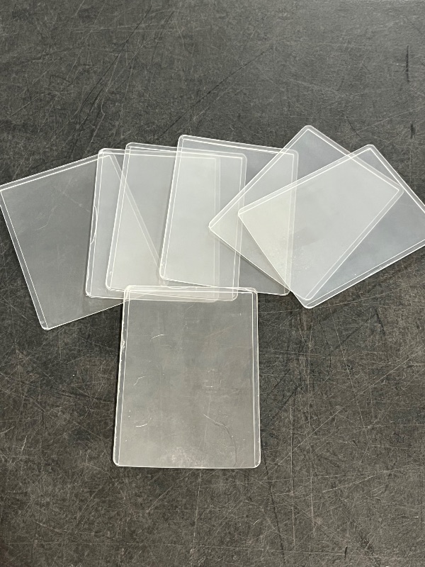 Photo 1 of *Only 7* Mandu Deco Toploaders for Kpop Album Photocards or Trading Cards, 3" x 4" (Pack of 25)