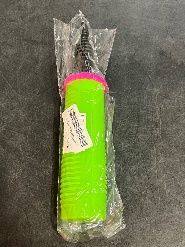 Photo 1 of Balloon Pump Handheld Two-Way Dual Action - Hand Blower Air Pumper for Balloons - Ballon Inflator Pumping - Manual Baloon Inflators Machine (Green 1 Piece)
