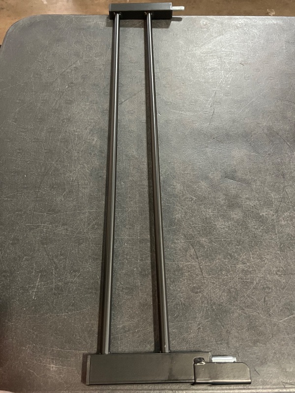 Photo 1 of BABELIO Metal Baby/Dog Gate Extender, 5.5inch (14cm) Black Pet Gate Extension, Extra Wide Pet Gate Accessories for Stairs & Doorways, NO Need Tools NO Drilling, 36" Tall