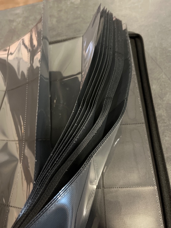 Photo 1 of 16 Pocket Game Card Binder (Black)
